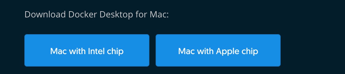 MacOS Docker 安装插图1 MacOS Docker 安装插图1